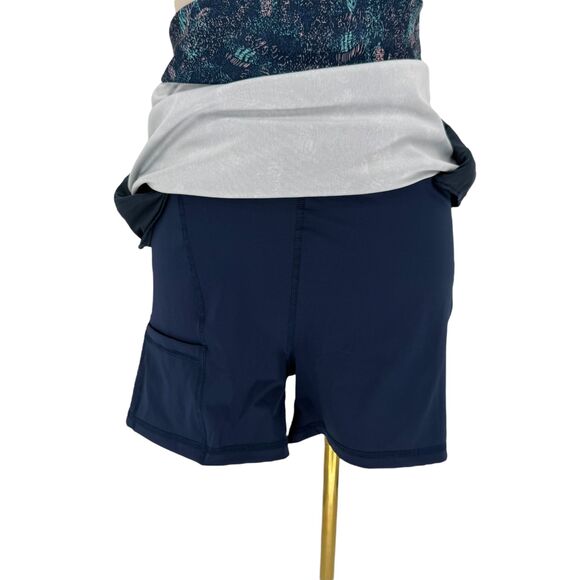 Greg Norman Golf Skort Women's LARGE Navy Abstract Print ML75 Sculpt Stretch NWT - Picture 13 of 16